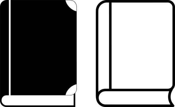 Two smartphone screen mockups with black and white backgrounds for app design preview