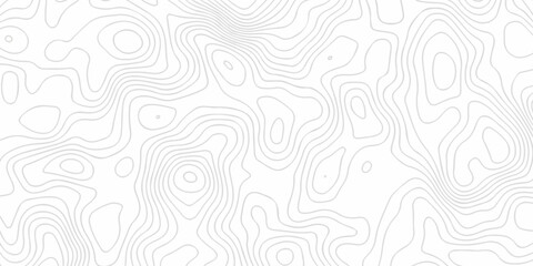 white topography map geography relief diagram texture design. Topography white background and black line world map texture design. Lines Topographic contour lines grid map seamless pattern. © MDFAIMIDULISLAM