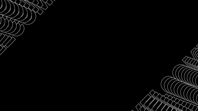 Welcome Modern Echo Text Animation Opener
