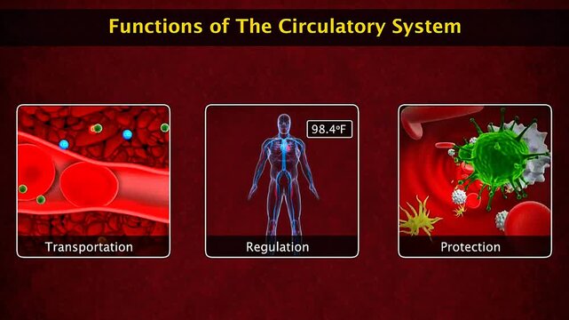 Functions of the circulatory system