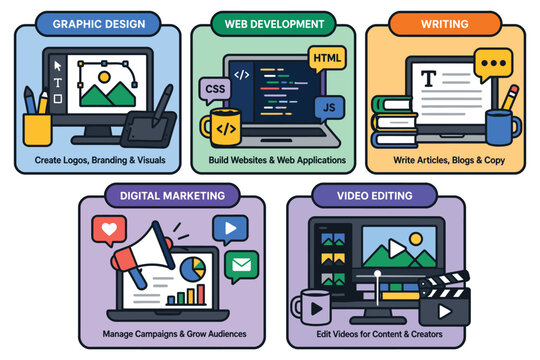 Creative digital skills and their applications in modern workflows
