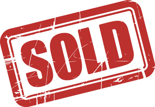 sold stamp, sold text, red stamp, grunge stamp, rubber stamp effect, distressed text, sold label, real estate concept, sold graphic, vintage stamp, grunge typography, i