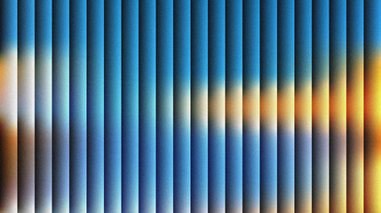 Obraz premium abstract blue and gold light refraction on glass surface