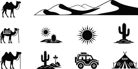 Obraz premium Black and white icons depicting family home and daily life elements