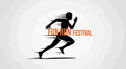 Obraz premium Energetic Fun Run Festival Promoting Health, Fitness, And Community, In Motion