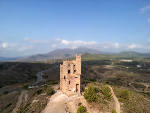 Castillo de la Mota en Alhaur&iacute;n el Grande en la provincia de M&aacute;laga, Andaluc&iacute;a	