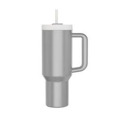 Fototapeta premium Premium Stainless Steel Water Tumbler Mockup