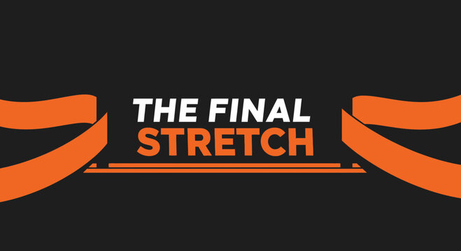 Inspiring Conceptual Visualization Depicting The Final Distance To The Finish Line