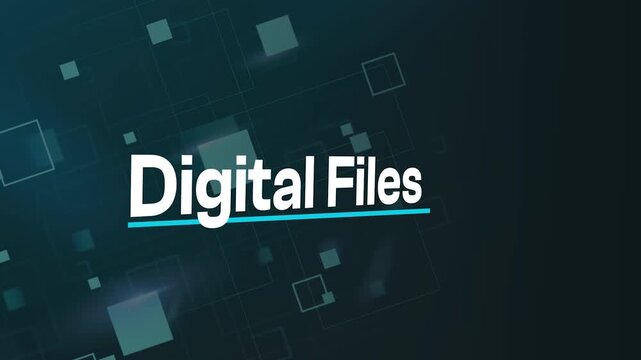 Digital Files: A modern composition highlights digital files, suggesting the essence of contemporary data management and online document storage.