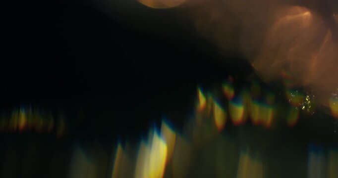 Dive into the captivating world of mesmerizing reflections of light beautifully crafted with prisms, ideal for incorporating into motion graphics and stunning effects in vibrant and dynamic designs