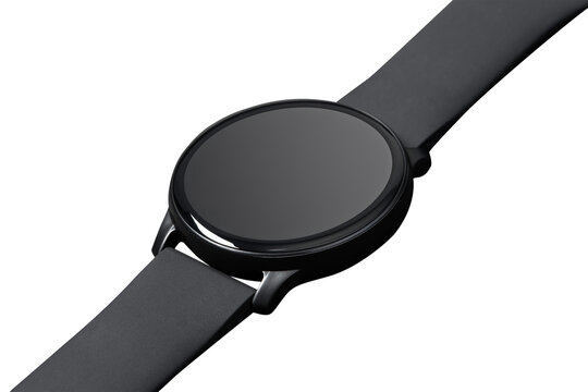 Smart watch screen mockup psd digital device