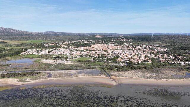 La Palme , commune fran&ccedil;aise, situ&eacute;e dans le sud-est du d&eacute;partement de l'Aude en r&eacute;gion Occitanie ( 11480) . 