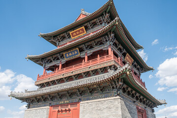 Obraz premium Ancient Taiping Tower in Datong Ancient City, Shanxi, China
