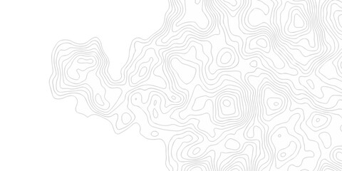 minimal paper area the pattern discovery topography map. topo map creative white wave grid stripe line map topography. vector geographic contour mounted map background. © haven lklkj11