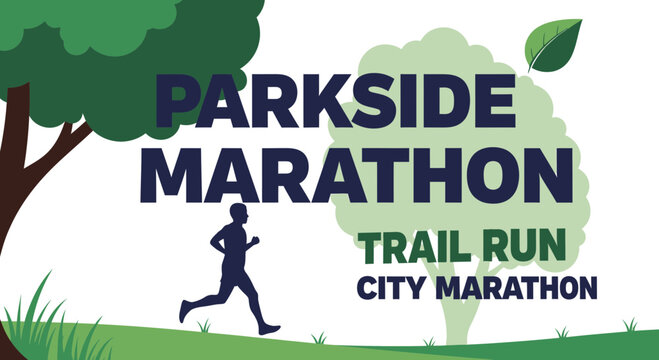 Parkside Marathon, Trail Run and City Marathon Advertisement and Promotional Material