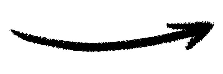 PNG Curved black arrow, transparent background © Rawpixel.com