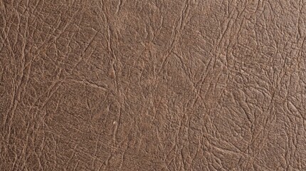 Obraz premium A close-up shot of a brown leather surface, suitable for use in product photography or design