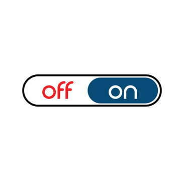 On Off Toggle Switch UI &ndash; Modern Button Interface Control for App and Website Design