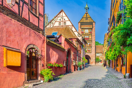 Riquewihr is a medieval Alsace, France village with vineyards, history, and charm.