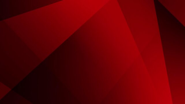 abstract animated background with red gradient colors and rotating polygonal shapes creating modern motion graphics, ideal for design creative, digital art, or elegant corporate themes