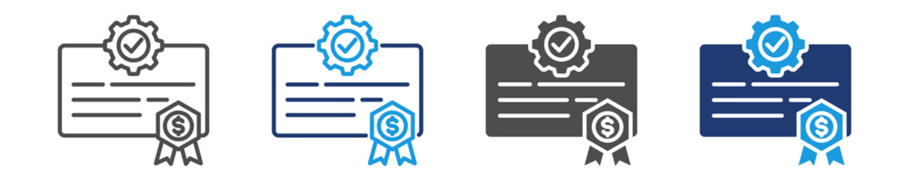 standardize icon set multiple style