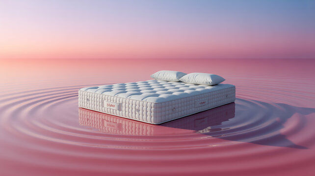 Serene dream on calm waters