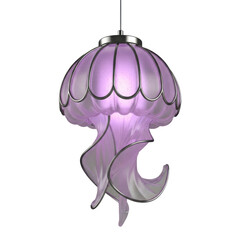 Naklejka premium Jellyfish Lamp