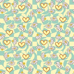 Fototapeta premium floral and tropical with fruits in the background and wallpaper pattern