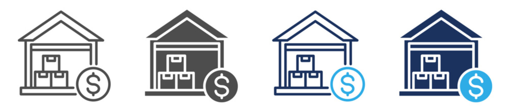 wholesalers multi purpose icon set