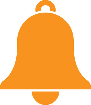 Bell icon functions as a notification alert system to inform users about new updates or important messages within an interface.