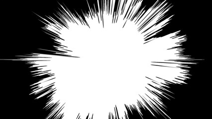 Extreme Speed Line Blast Background © VIGNESH