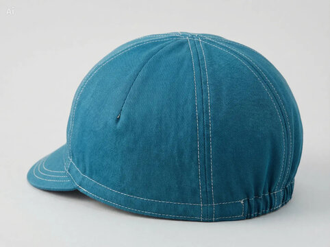 blue cap isolated on white