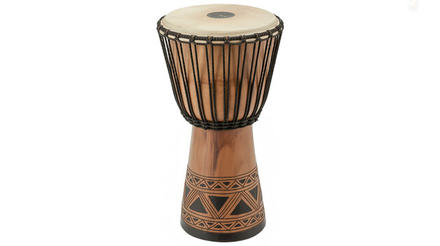 Woven raffia basket with geometric pattern and lid woven basket brown