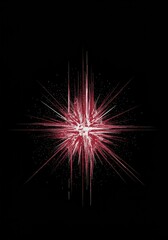 Obraz premium Complex abstract generative pattern background depicting pure digital noise, chaos, randomness, and structural information degradation, concept, randomness, fractal