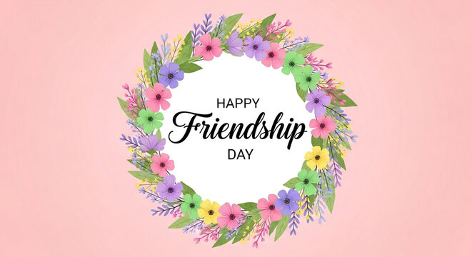 Happy Friendship Day Greeting Card