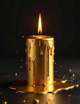 Burning candle