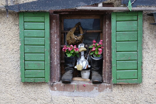 Fenster mit Deko