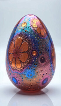 Painted pascal egg.