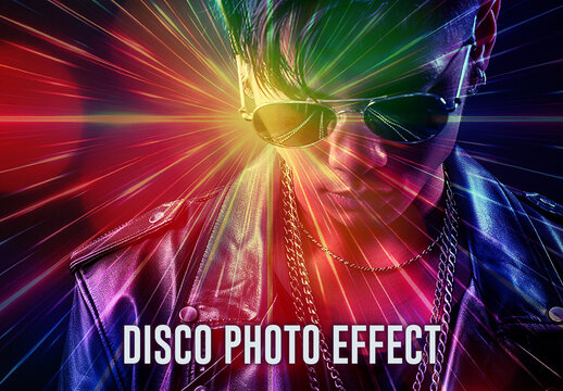 Disco Photo Effect