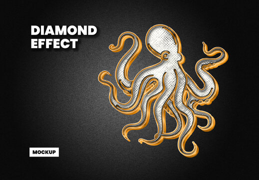 Diamond Effect Mockup