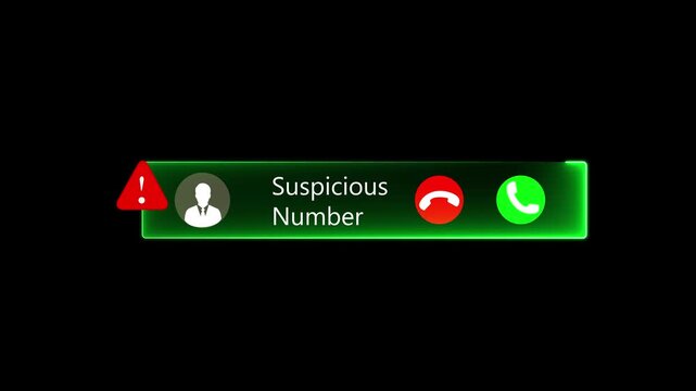 Scam Alert. business man people receiving incoming call from unknown number, call center gang, hacker, cybersecurity, fraud or phishing attack, warning signs, digital telecommunication concept