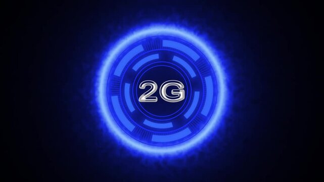 2G mobile network connectivity symbol icon. 2G mobile network for cellular. 2G mobile network symbol for classic mobile phone and wireless technology.