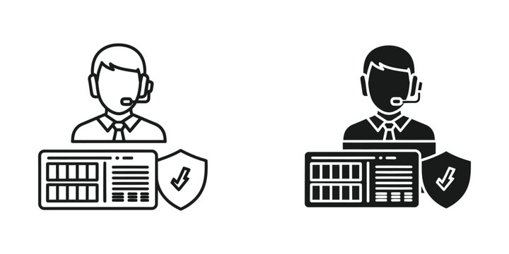 Customer support agents ensuring secure server management and data protection