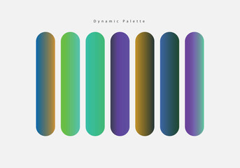 Fototapeta premium Dynamic Palette - Smooth Color Blend Background Illustration