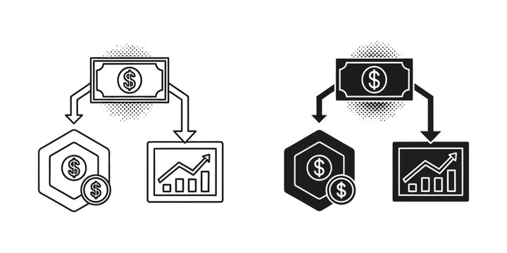 Comparison of traditional and decentralized financial investment approaches