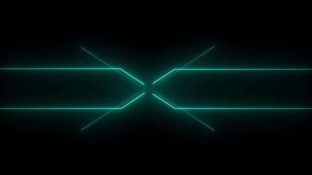 A glowing neon line icon animated smoothly with vibrant colors, pulsing and tracing its shape in a loop, creating a modern. on a background neon. line animation.
