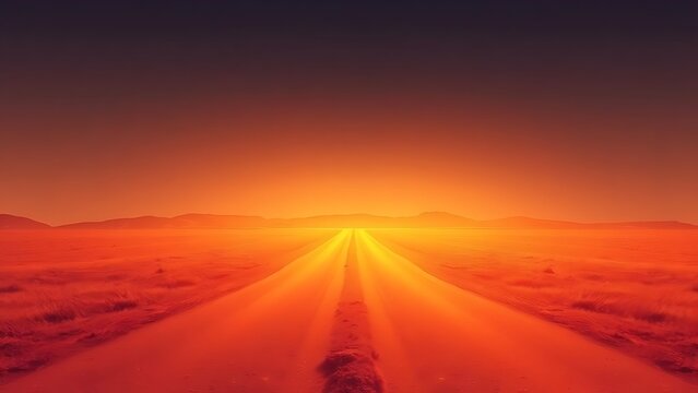 uncertainty. A symbolic image of a crossroads splitting into two paths with soft gradient lighting. wellbeing guides.