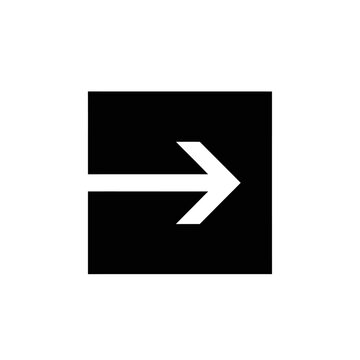 Black Square with White Right Arrow.