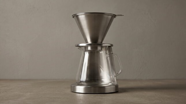Modern Pour Over Coffee Maker with Carafe