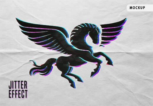 Jitter Effect Mockup